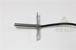 China NTC Temperature Sensor With Rectangle Flange For Kitchen Refrigeration Equipment on sale