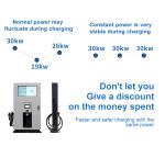 Electric Charging Stations 380VAC ± 15% Nominal Input Voltage Super Fast EV