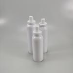 PET Collar 100ml 120ml 150ml 180ml 200ml White Sunscreen Spray Bottle for Toner