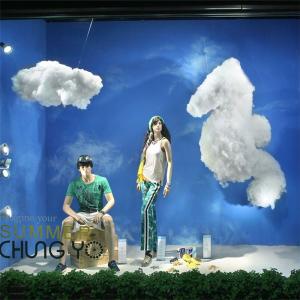 Wholesale Resin Cotton Animal Shape Cloud For Window Display Decoration from china suppliers