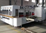 full automatic flexo printer slotter die cutter carton box machine