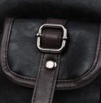 M new winter pu leather shoulder bag backpack student book bags European and