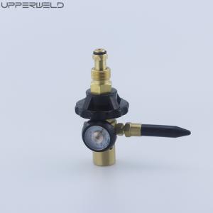 Wholesale Outlet Nut Screw Balloon Filler Regulator with Cylinder Content Gauge and Rubber Nozzle from china suppliers
