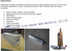Wholesale Prepackaged sacrificial anode cathodic protection 9D3 17D3 32D5 48D5 from china suppliers