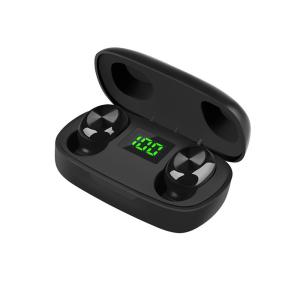 Wholesale Mobile TWS Earbuds with LED Screen OEM Custom Bluetooth5.0 Headset for Smart Phone Binaural Earphone from china suppliers