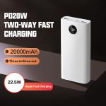 Smart PD Power Bank 20000mAH 5V/3A Portable Power Bank Colorful
