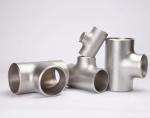6" Tee Pipe Fittings ASME B16.9 Copper Nickel SCH40S Equal Tee 150 - 2500LB