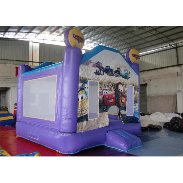 Mini Car Printing Inflatable Bouncer, Commercial Grade Bounce Houses