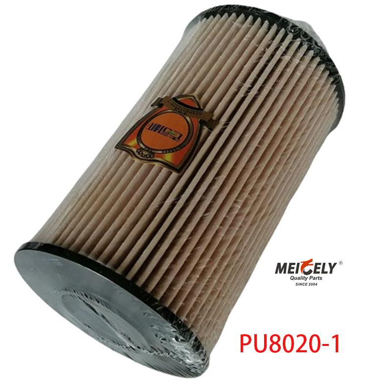 Stock PU8020/1 Truck Spare Parts Fuel Filter Element For SINOTRUK