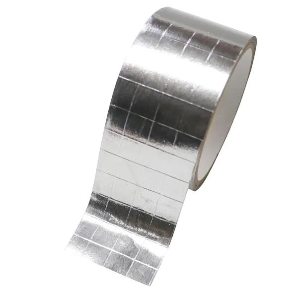 2 Way FSK Waterproof Aluminium Tape Solvent Acrylic HVAC Reinforced High Temp