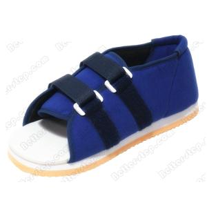 Wholesale Padded Canvas Medical Plaster Cast Shoe,lightweight and convenient,soft sole and close velcro from china suppliers