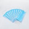 Buy cheap Professional 3 Ply Disposable Face Mask Blue And White Highly Breathable from wholesalers