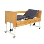 Comfortable and Sturdy Wooden Medical Bed for Home Care of Elderly Patients