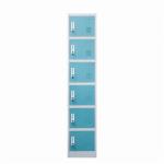 German Metal Lockers With Six Doors Commercial Gym Lockers