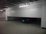 Woodgrain Electric Garage Doors Residential Aluminum Roll Up Garage Doors