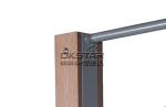 outdoor exercise equipments WPC materials based wall bars gymnastic bars for