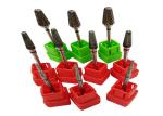 Cemented Tungsten Carbide Rotary Burrs Cross Cut For Stainless Steel Cutting