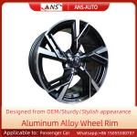 Black Aluminum Alloy Wheel Rim Forged Audi 19 Inch Wheels