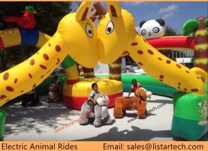 Wholesale Hot Selling Coin Animals Motorized Mechanical Toy Animal Rides Outdoor Play Equipment from china suppliers