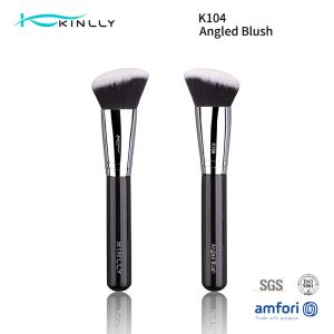 OEM ODM Angled Blush Brush Full Coverage WIth Copper Ferrule