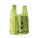 Corn Starch Printed Small Compost Bags Biodegradable Cellulose Bags For Takeaway