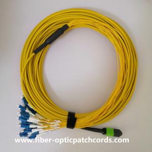 Wholesale LC Short Boot Single Mode Fiber Jumper Cables MPO MTP LC 24 Core Fiber Optic Cable from china suppliers