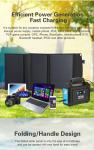 Foldable Portable Photovoltaic Panels 100W Solar Panel Pack For Mobile Phone