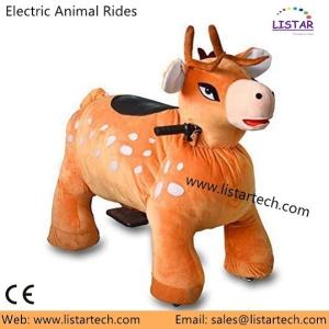 Wholesale Plush Motorized Animals motorized plush riding animal bicycle led animal from china suppliers