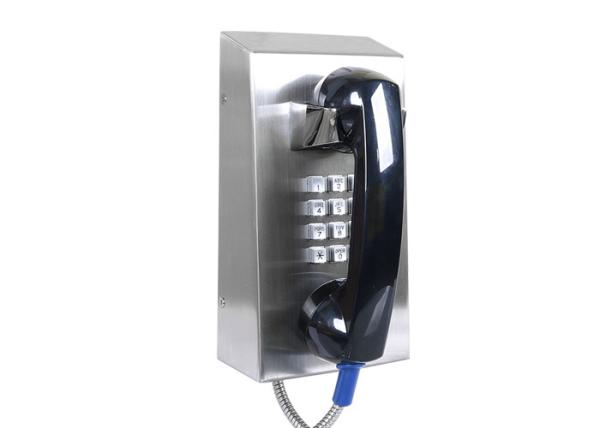 Stainless Steel IK10 Prison Telephone Vandal Resistant Telephone IP55-IP65 For