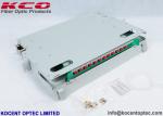1U 12 Core Fiber Optic Patch Panel , Optical Termination Box For 19'' Distributi