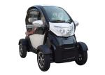 Long Range 1200 W Mini Electric Car White Color With 2 Seats