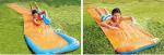 PVC Colored Inflatable Double Splash Water Slide 60~120cm Bounceland Double