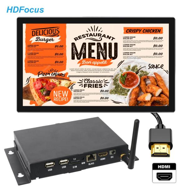 RK3528 Reliable Digital Signage Indoor Media Player Box for Advertising