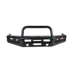 Black Powder Coat Finish Car Bumpers for Toyota Hilux U-shaped Front Bumper Bull