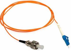 Wholesale LC / PC - FC / UPC Duplex Cable Patch Cord 3 Meter SM OM3 50 150MM Orange Color from china suppliers