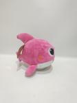 Cute Shark Baby Electric Plush Toy Will Spin and Sing and Light up