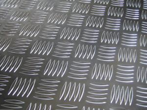Wholesale Polishing Aluminum Diamond Plate Flooring , Checkered Aluminum Sheets from china suppliers