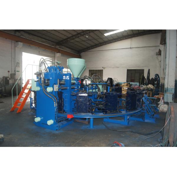12 Station Sports Shoes Making Machine Rotary 2 Color Injection Molding Machine Automatic