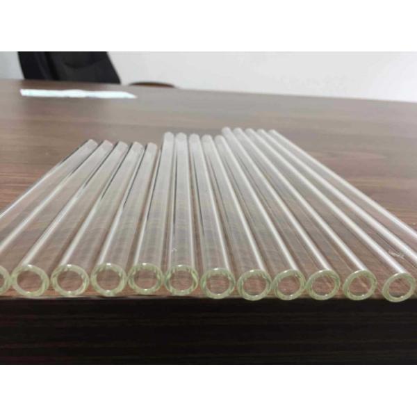 SGS High Borosilicate Glass Storage Bottles Flat Bottom Test Tube 1.2mm