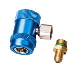 R134a AC Unit Repair Parts Adjustable Refrigerant Quick Coupler Lock Snap