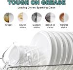 Dishwasher Sheets No Residue Household Cleaning Easy Use Eco Friendly