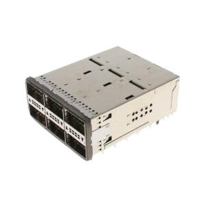 Wholesale TE 2214565-2 ZQSFP+ 2x3 Cage Assembly With Integrated Connector 28 Gb/s Included Lightpipe from china suppliers