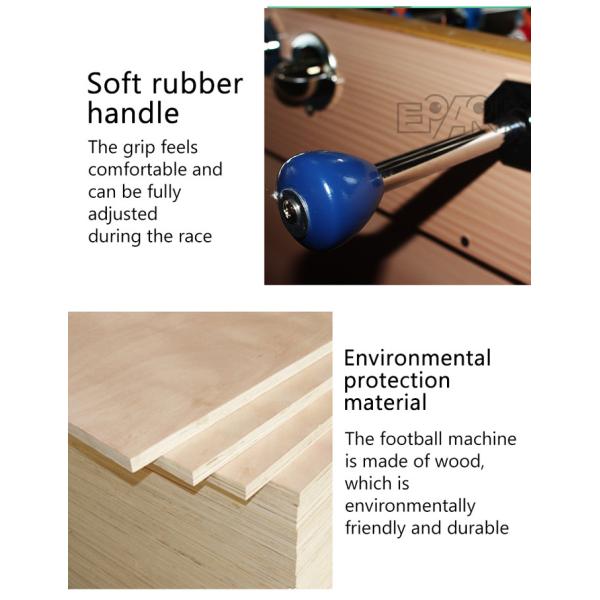 Electronic Scoreboard Table Football Machine 56 Inch for Bar Home Leisure Sports