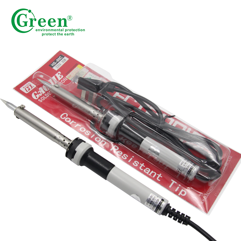 110V / 220V 80W High Temperature Soldering Iron 50-600℃ White / Black Lead Free