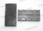 105 * 50mm Plastic Brush Black Auto Cutter Nylon Bristles for Q25 Cutter