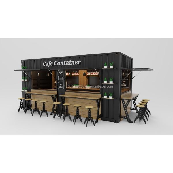 Galvanized Steel Bending 180g Container Prefabricated Foldable Shops Stores Flat Pack Garage for Space-Saving Solution