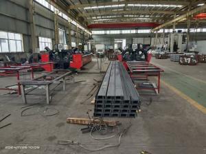Wholesale Servo FeedingHydraulic Steel Mold Channel Steel Cutting Punching Machine 15kW from china suppliers