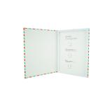 Custom Logo EVA Inner Kraft Paper Rigid Cardboard Box Flip Book Boxes For
