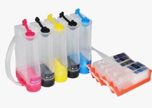 Wholesale 5 Colors Continuous Ink Supply System , Canon 451 Ink Cartridges 16ml / 25ml Volume from china suppliers