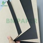 2mm 3mm Laminated Black Paperboard Grey Back For Rigid Package box 950 x 1300mm